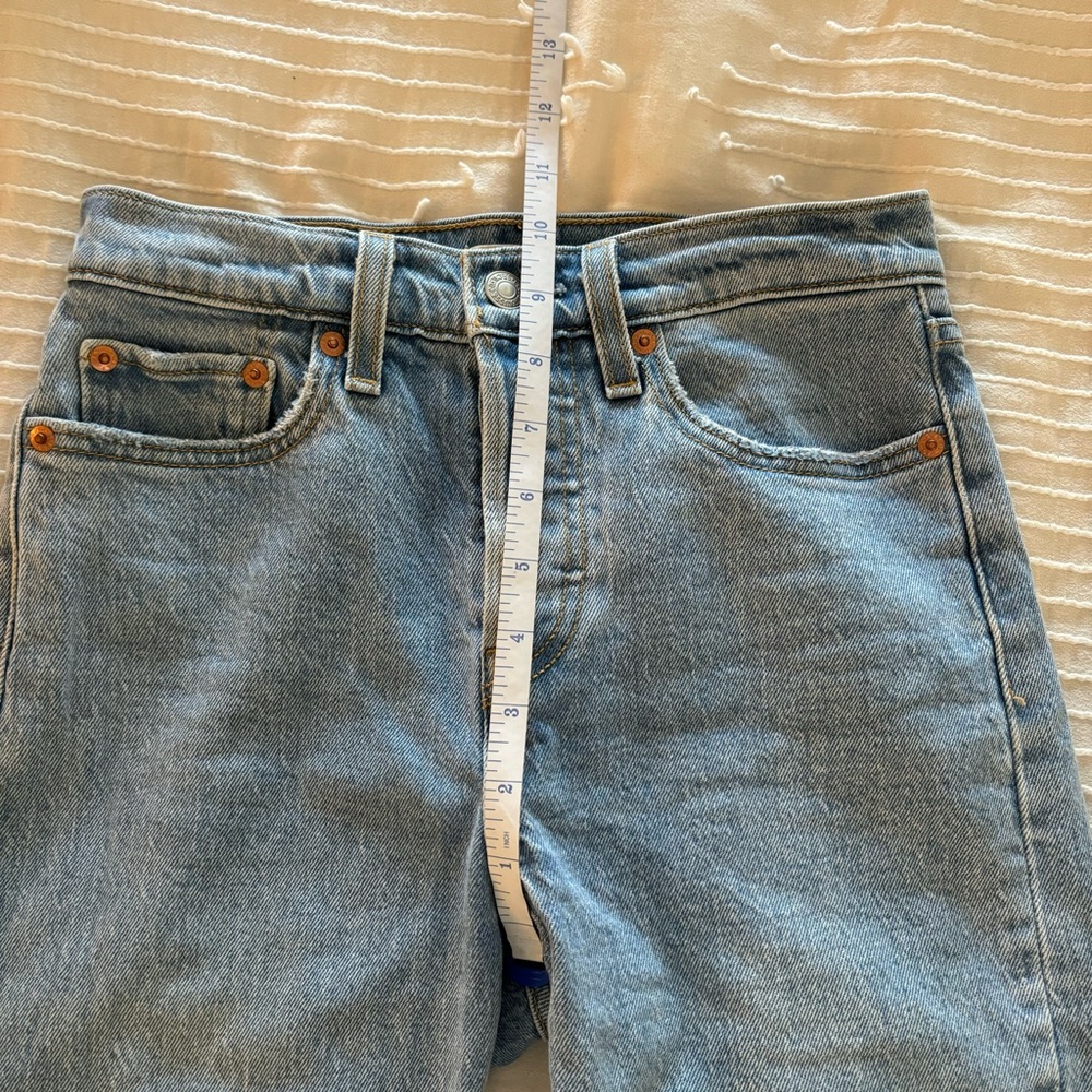 Levi's Wedgie Icon Jeans Tango Talks Light Wash - Picture 4 of 4